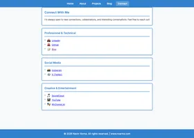 Old website - Blog post